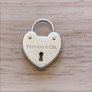 Tiffany & Co silver heart charm in great condition and no longer made
